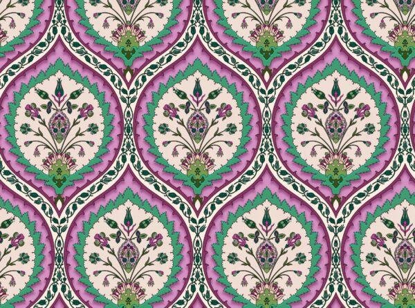 Detailed Floral Damask Pattern - Image 2